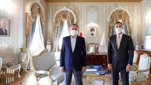 Başkan Yılmaz, Vali Yerlikaya ile görüştü