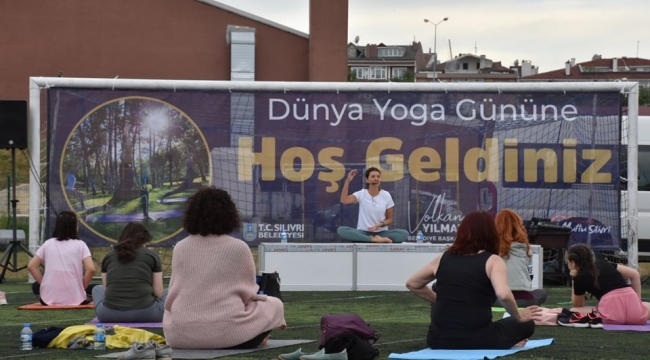 Dünya Yoga Günü Silivri'de Kutlandı