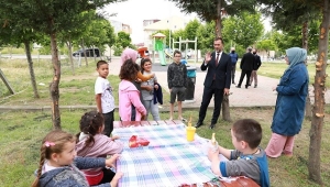 Kent Mobilyalarıyla Hizmete Başlandı