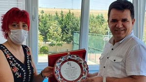 Müdür Yaman'a Veda Töreni Düzenlendi