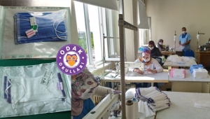 Odak Okullarından Maske Üretimine Destek