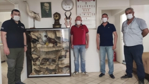 Savaş Haseski'nin Yabani Hayvan Koleksiyonu Avcılar Derneği'ne Bağışlandı