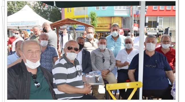 Silivri'nin A Takımı, Vakkas Kafe Açılışındaydı