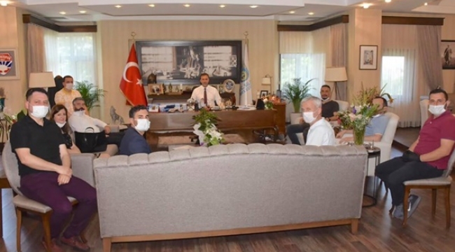 Türk Eğitim-Sen Silivri Şubesi Yöneticileriyle Görüştü