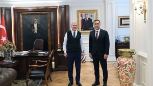 Yılmaz'dan Soylu'ya Teşekkür Ziyareti