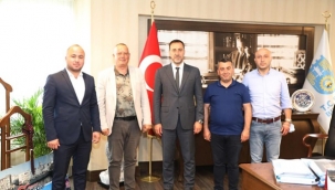 Alucra'nın MHP'li Belediye Başkanından Yılmaz'a Ziyaret