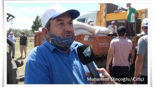 Arpa Desteği Alan Dinçoğlu; "Başkanımız Bizim Arkamızda!"