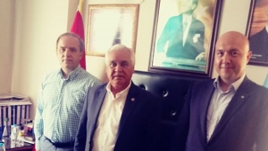 Başkan Akıncı, Müdürleri Ağırladı