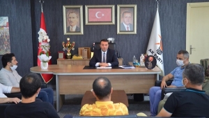 Bozoğlu, Eğitim Bir-Sen'in Yeni Yönetimini Ağırladı