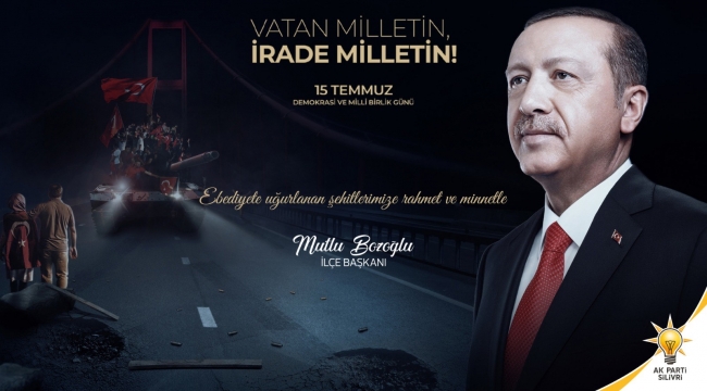 Bozoğlu: Millet Eğilmez Türkiye Yenilmez!