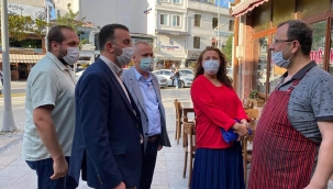 Bozoğlu'ndan esnaf ziyaretleri