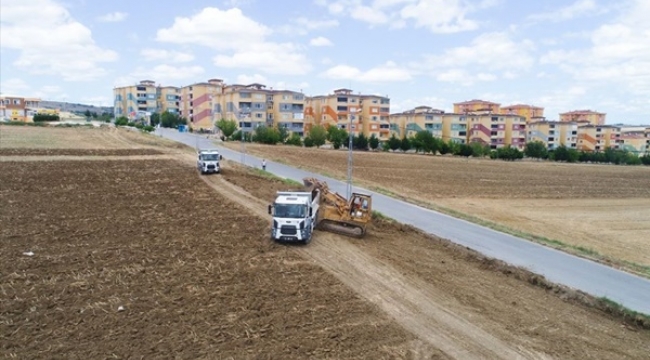 Çağdaşkent Güzergahına Yol Açılıyor