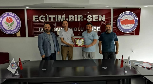 Eğitim Bir Sen Silivri Temsilciliğinde Bayrak Değişimi