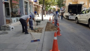 Fen İşleri Alibey ve Yeni Mahalle'de Çalışıyor