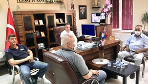 Gelecek Partisi'nden Çalışkan'a Ziyaret