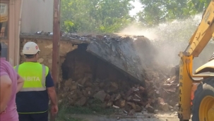 Gümüşyaka'da Yıkım Vardı