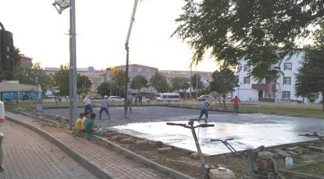 Gürbüz Aydın Sokak'taki Parkta Dönüşüm Başlıyor