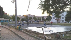 Gürbüz Aydın Sokak'taki Parkta Dönüşüm Başlıyor