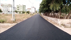 Harun Uysaler Sokak'ta Asfaltlama Yapıldı