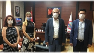 Kaymakam Partal, ODAK Okulları Heyetini Ağırladı