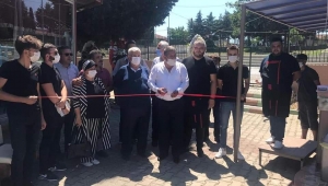 Koçer, Ay&Kan Cafe'nin açılışını yaptı