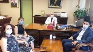 Odak Okulları'ndan Başhekim Tekeşin'e Ziyaret