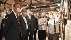 Osmanlı ve Milli Mücadele Sergisine İlçe Protokolünden Yoğun İlgi