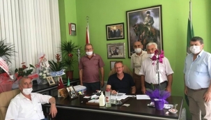 ​​​​​​​Özer, Küçük Sanayi Sitesi Yönetimini Ağırladı