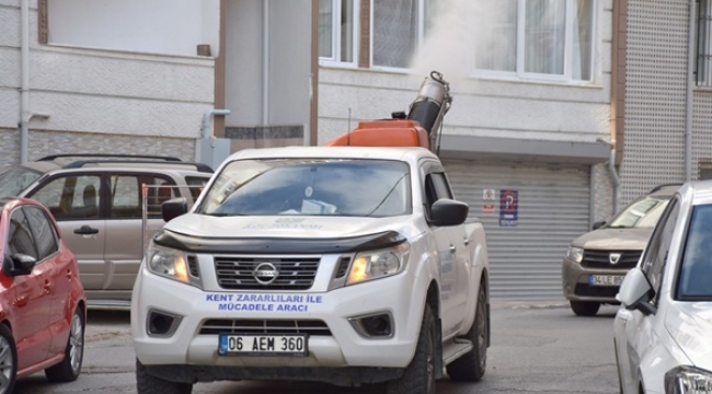 Silivri Belediyesi İlaçlama Ekibi Kurdu