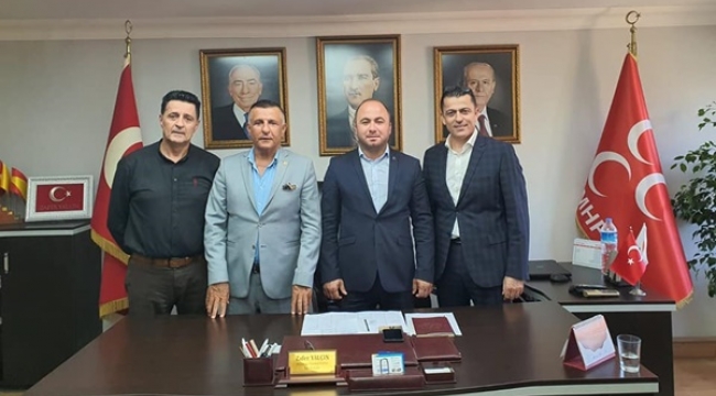 Arkaz'dan Yalçın'a hayırlı olsun ziyareti