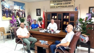 Barlas ve Gören'den, Çalışkan'a Hayırlı Olsun Ziyareti