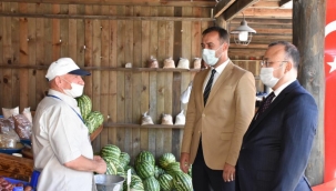 Başkan Yılmaz Covid-19 Denetimine Katıldı