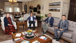 Başkan Yılmaz'ın Önemli Misafirleri Vardı