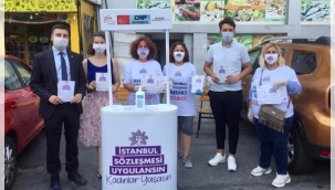 CHP, İstanbul Sözleşmesi İçin Sahaya Çıktı