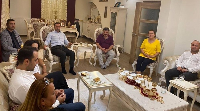 Güler'e siyasi dostlarından taziye ziyareti 