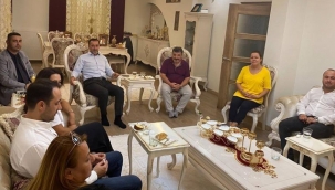 Güler'e siyasi dostlarından taziye ziyareti 