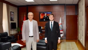 Kaymakam Partal, CHP'li Esen'i Ağırladı