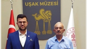 Özen, Uşak Arkeoloji Müzesini Gezdi