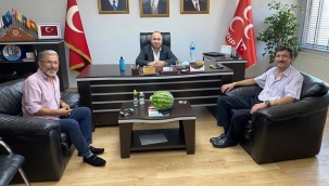 Yalçın'a hayırlı olsun ziyaretleri sürüyor!