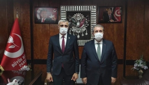 Aksu, Destici ile görüştü