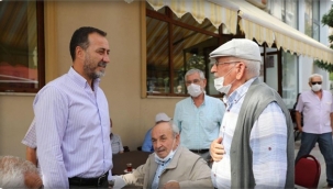 Başkan Yılmaz, Doğup Büyüdüğü Kamiloba'daydı