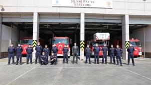 Yılmaz, İtfaiye Teşkilatı'nın Kuruluş Yıl Dönümünü Unutmadı