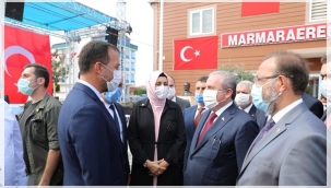 Başkan Yılmaz, TBMM Başkanı Şentop'un katıldığı açılışta yer aldı