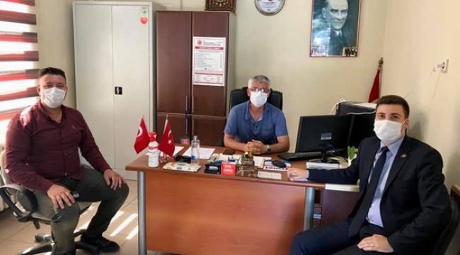 Değirmenköy muhtarları CHP'yi ağırladı