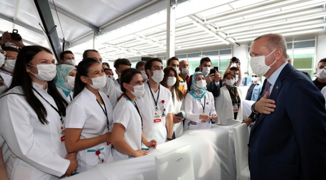 Erdoğan: "Sağlık Sistemimiz Dimdik Ayakta"
