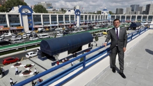 İmamoğlu, Otogardaki 1 Yıllık Değişimi Yerinde İnceledi
