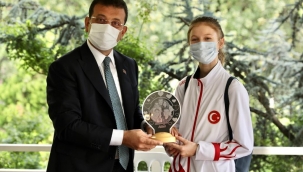 Milli Sporculardan İmamoğlu'na Ziyaret