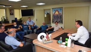 Taksi Esnafından Başkan Bozoğlu'na Teşekkür