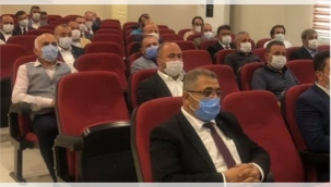 Yalçın, ilçe başkanları toplantısına katıldı