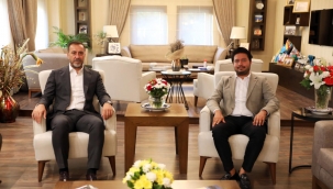 Yılmaz, AK Parti İl Yönetiminden Fatih Aktaş'ı Ağırladı